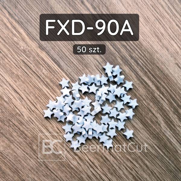 Zestaw gwiazdek z filcu FXD-90A (50 szt.)