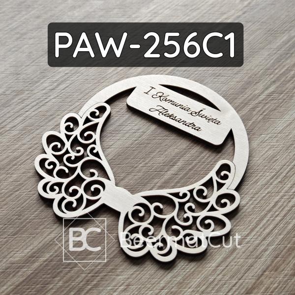 Skrzydła anioła na obręczy PAW-256C1