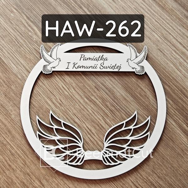 Skrzydła na obręczy HAW-262