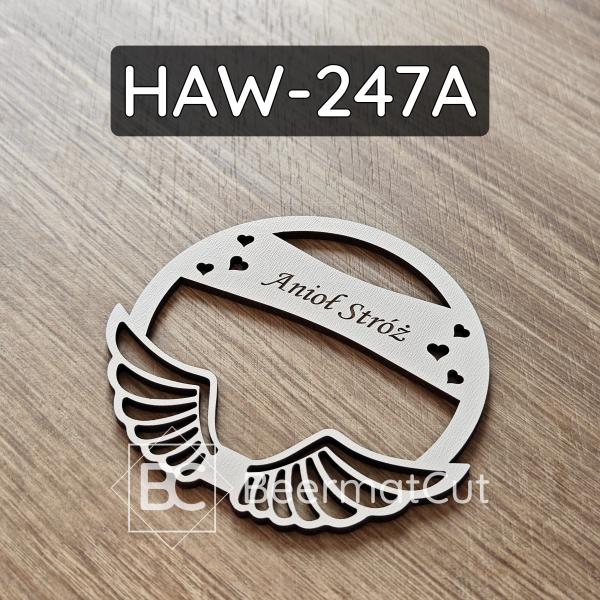 Skrzydła na obręczy HAW-247A