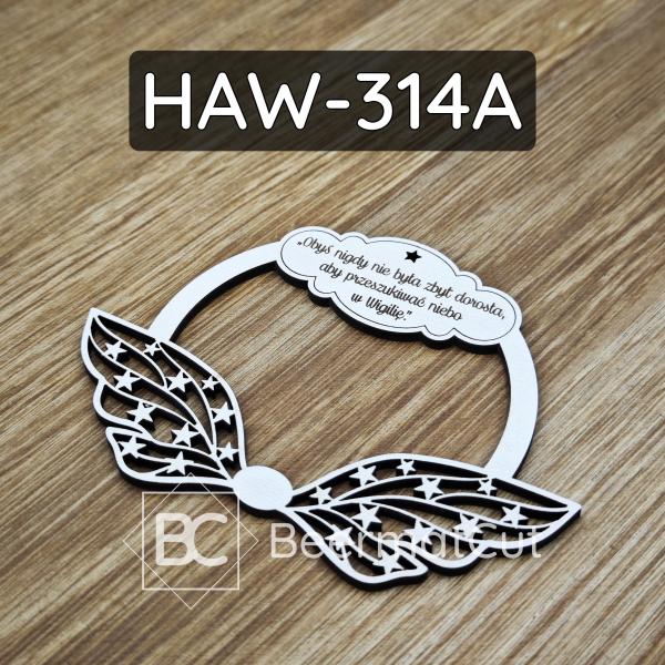 Skrzydła na obręczy HAW-314A