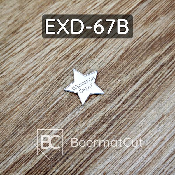 Gwiazdka srebrna EXD-67B