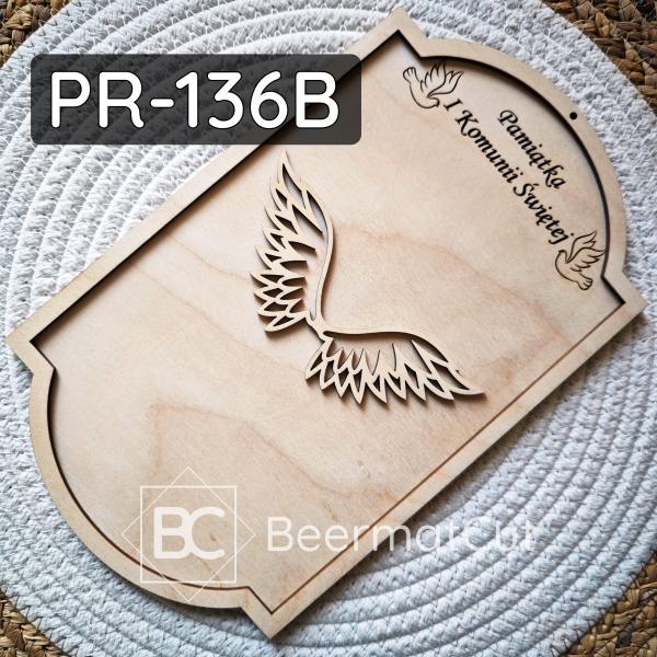 Baza do makramy ze skrzydłami PR-136B