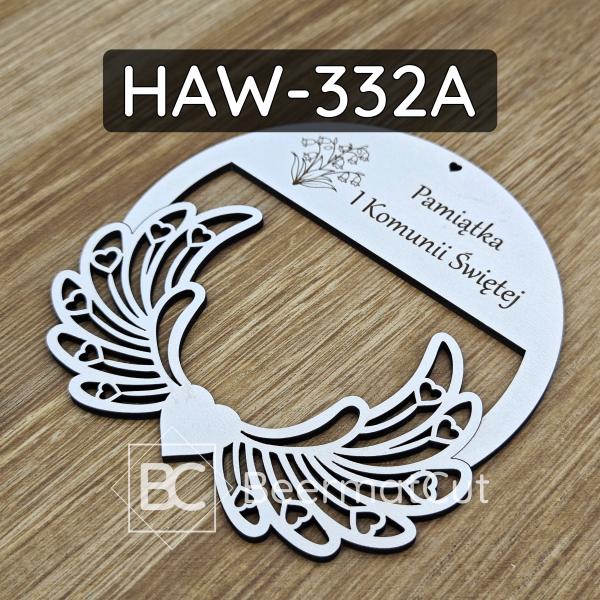 Skrzydła na obręczy HAW-332A