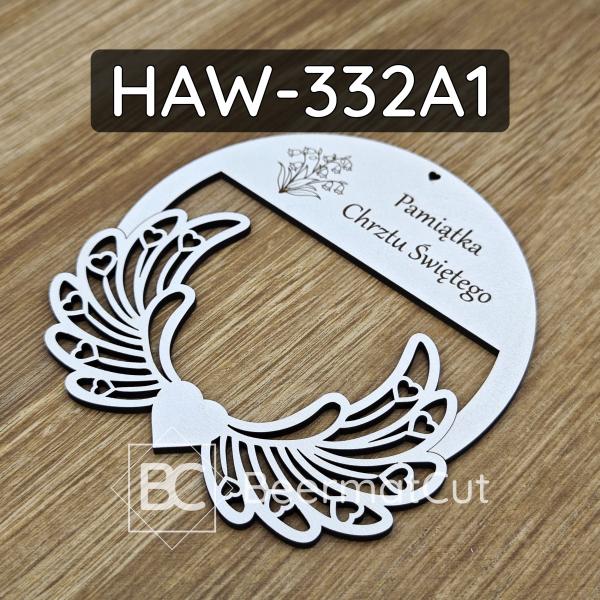 Skrzydła na obręczy HAW-332A1