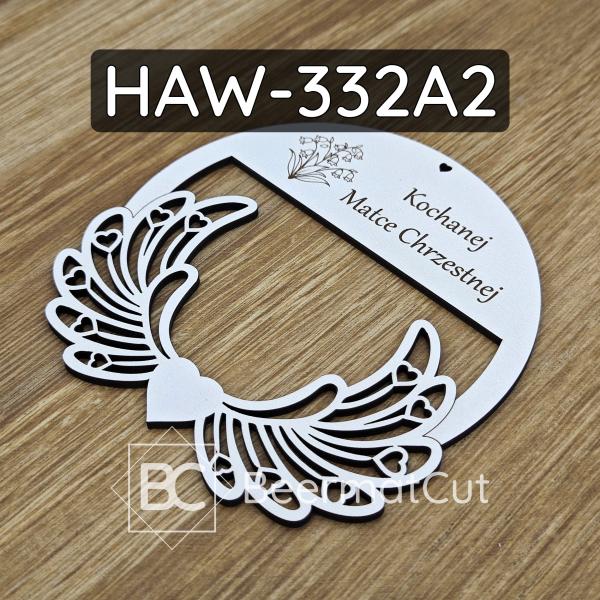 Skrzydła na obręczy HAW-332A2