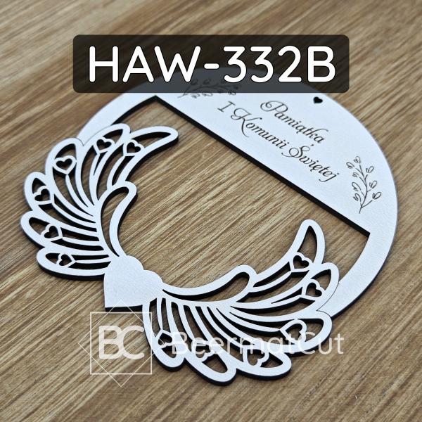 Skrzydła na obręczy HAW-332B