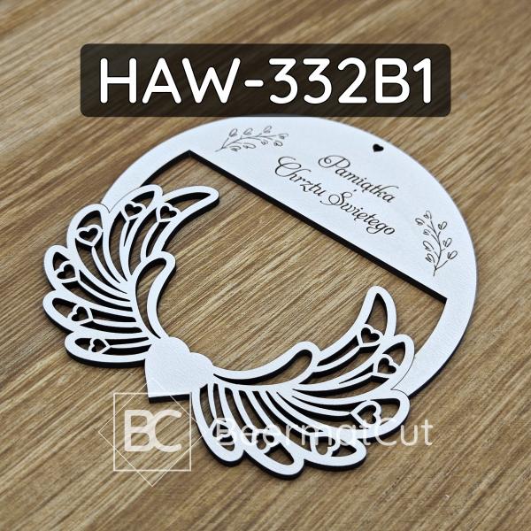 Skrzydła na obręczy HAW-332B1