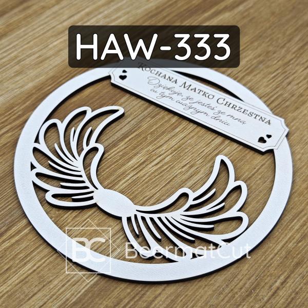 Skrzydła na obręczy HAW-333
