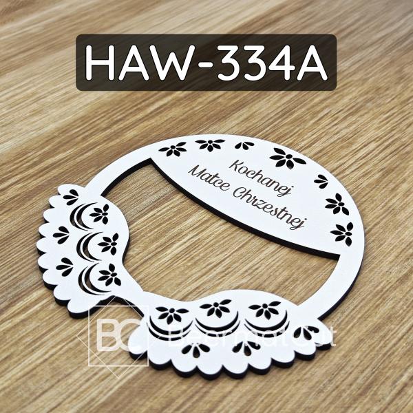 Skrzydła na obręczy HAW-334A