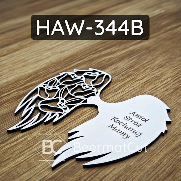 Ażurowe skrzydła anioła HAW-344B