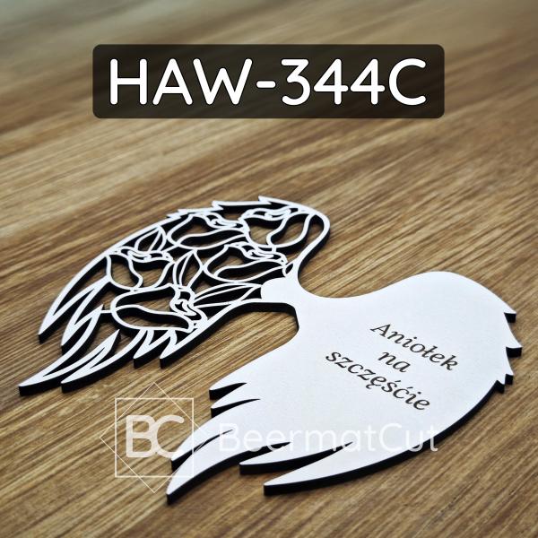 Ażurowe skrzydła anioła HAW-344C