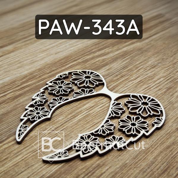 Ażurowe skrzydła anioła PAW-343A