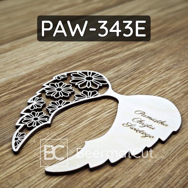 Ażurowe skrzydła anioła PAW-343E