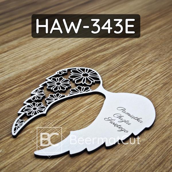 Ażurowe skrzydła anioła HAW-343E
