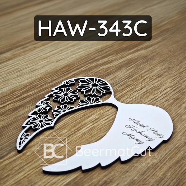 Ażurowe skrzydła anioła HAW-343C