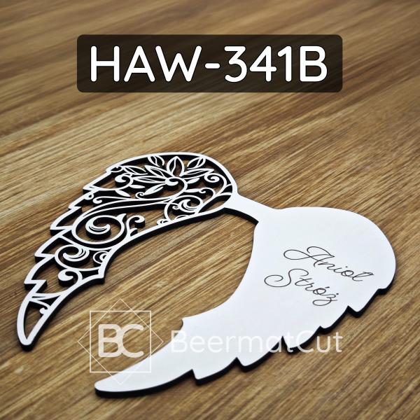 Ażurowe skrzydła anioła HAW-341B