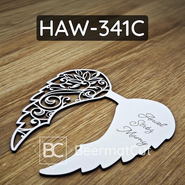 Ażurowe skrzydła anioła HAW-341C