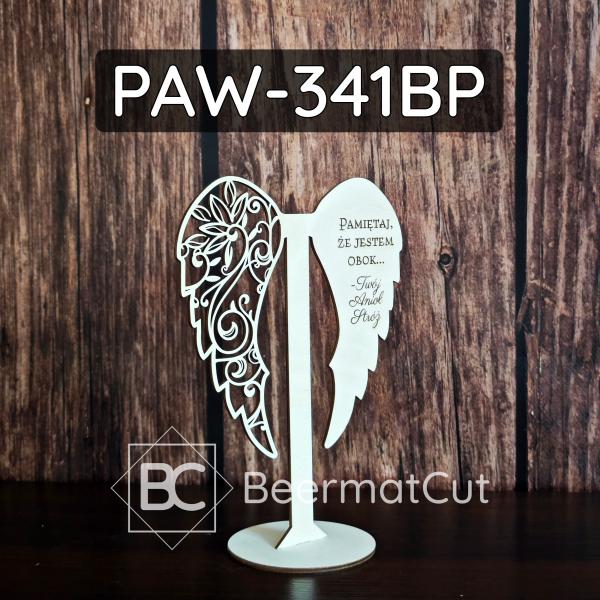 Skrzydła anioła na stojaku PAW-341BP