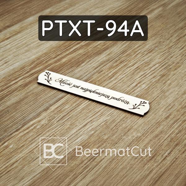 Tabliczka ślubna PTXT-94A