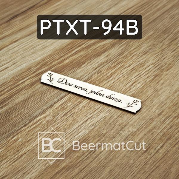 Tabliczka ślubna PTXT-94B