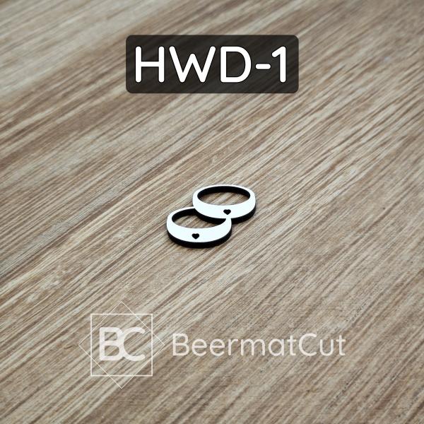 Obrączki ślubne HWD-1