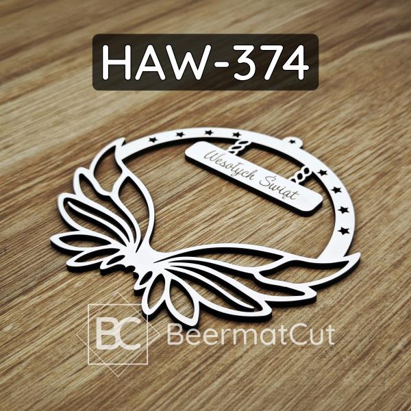 Skrzydła na obręczy HAW-374
