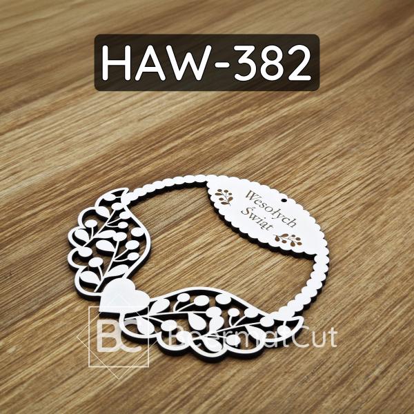 Skrzydła na obręczy HAW-382