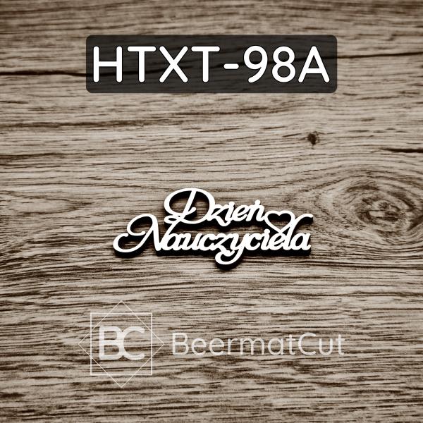 Napis Dzień Nauczyciela HTXT-98A