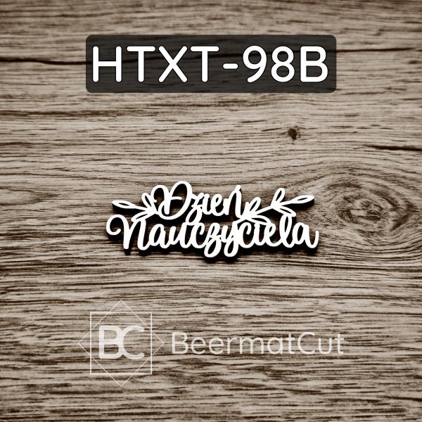Napis Dzień Nauczyciela HTXT-98B